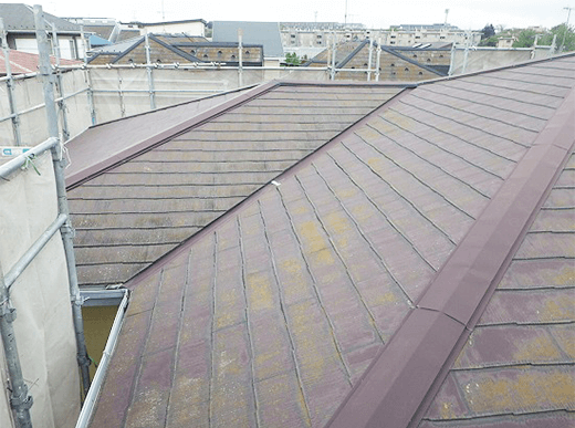築13年の屋根の状態