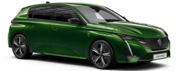 PEUGEOT 308 PHEVのエクステリアデザイン