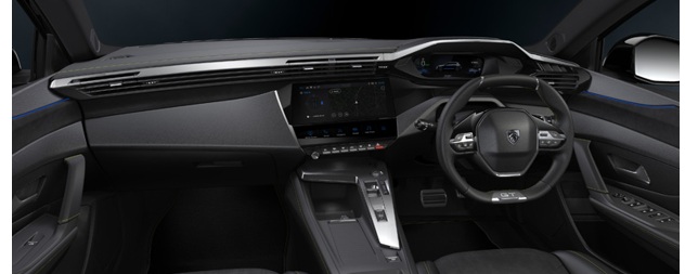 PEUGEOT 308 PHEVのインテリアデザイン