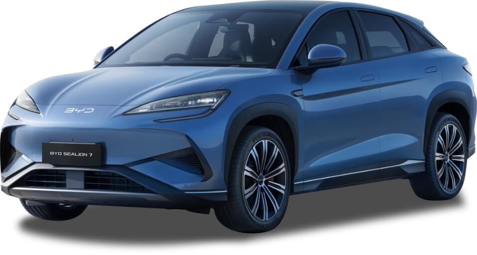 BYD SEALION7のエクステリアデザイン<
