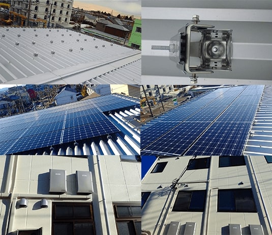 自家消費型太陽光発電システムの小規模ストアの設置事例3