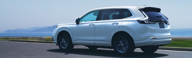 高級セダンを連想させる電動SUV ホンダ CR-V e:FCEV の外観デザイン