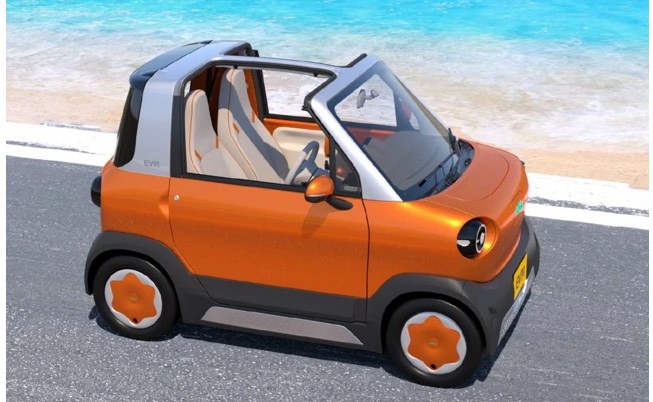 島の雰囲気に調和するAIM EVM エクステリアデザイン