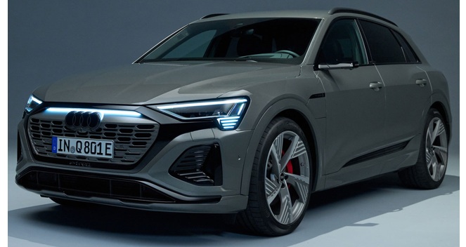 アウディQ8 e-tronのエクステリアデザイン