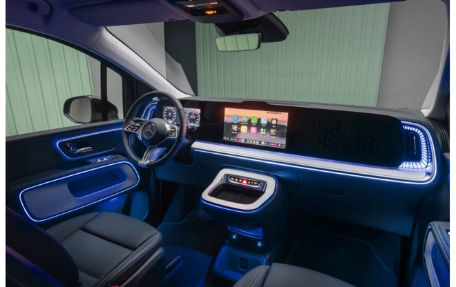 Mercedes-Benz VLEのインテリアデザイン