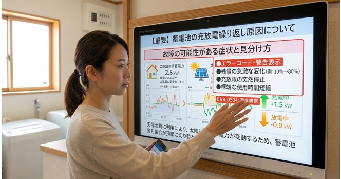 蓄電池の故障の可能性がある症状と見分け方