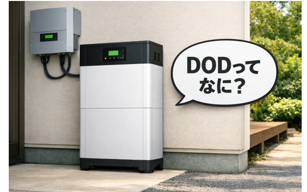 蓄電池の「放電深度(DOD)」とは?寿命との関係をわかりやすく解説