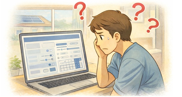 蓄電池の設定が「初期のまま」になる理由