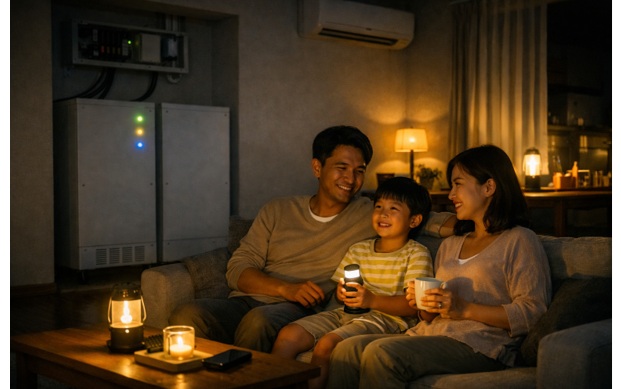 蓄電池の停電時の自立運転とは？