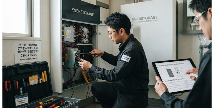 蓄電池メーカー撤退後の修理は誰が担当?