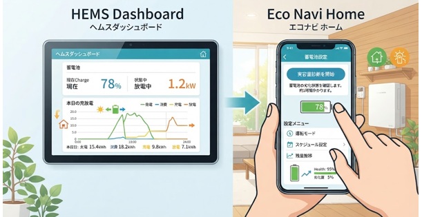 蓄電池の動作ログから劣化を見抜くための分析
