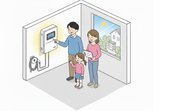 「ちょうどいい蓄電容量」の家庭の実例