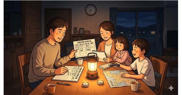 蓄電池導入で、停電時に「あと何時間もつか」を計算するようになる