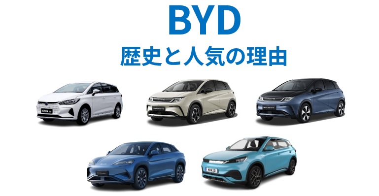 BYD電気自動車の歴史・進化・背景