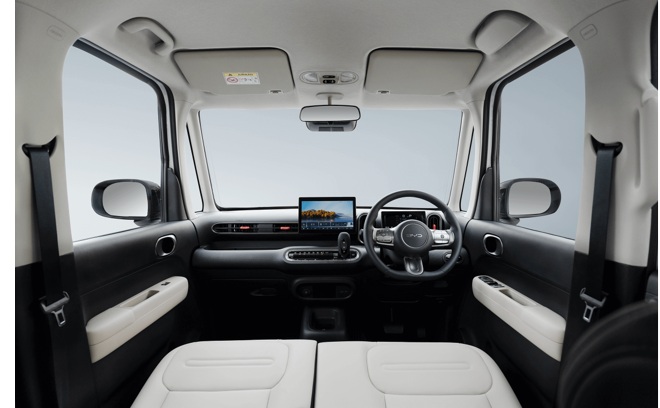 BYD RACCOの広くて利便性が高いインテリアデザイン