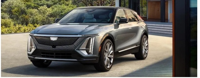 キャデラック LYRIQのエクステリアデザイン