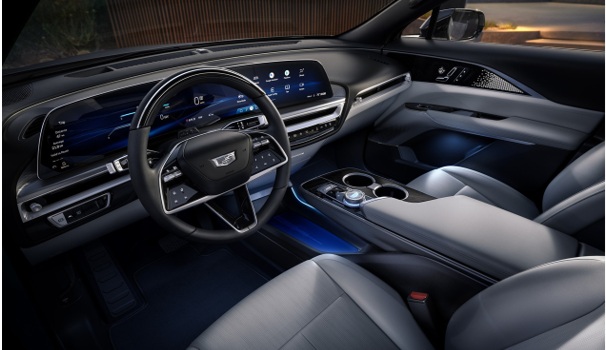 キャデラック LYRIQのインテリアデザイン