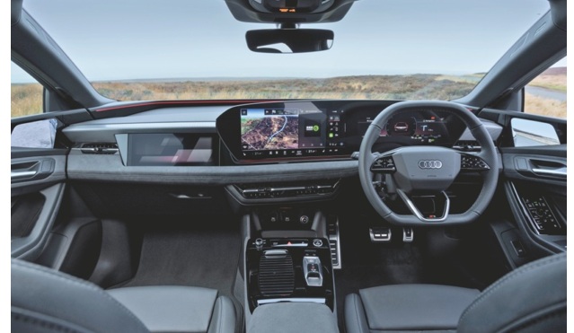 Audi A6 e-tron EVのインテリアデザイン