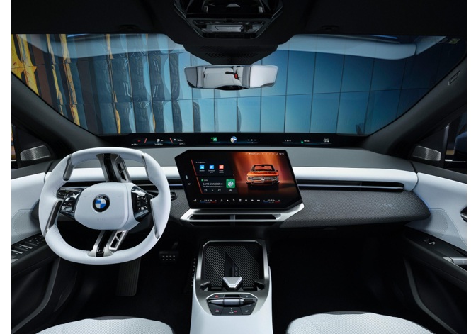 BMW iX3のインテリアデザイン
