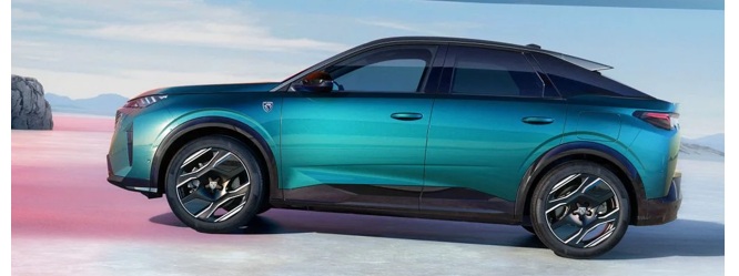 Peugeot E-3008のエクステリアデザイン