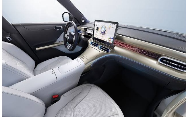 smart #1のインテリアデザイン