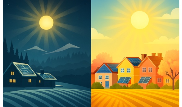 電圧抑制が起きやすい地域と時間帯