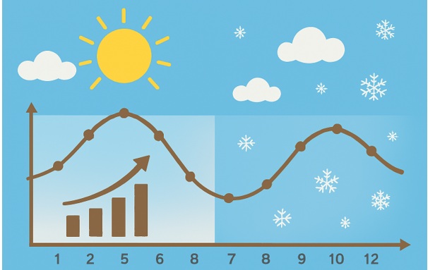 時系列分析｜電気代は季節でどう変動するか