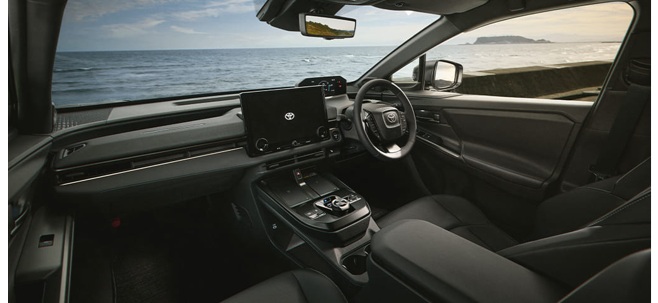 トヨタ bZ4Xのインテリアデザイン