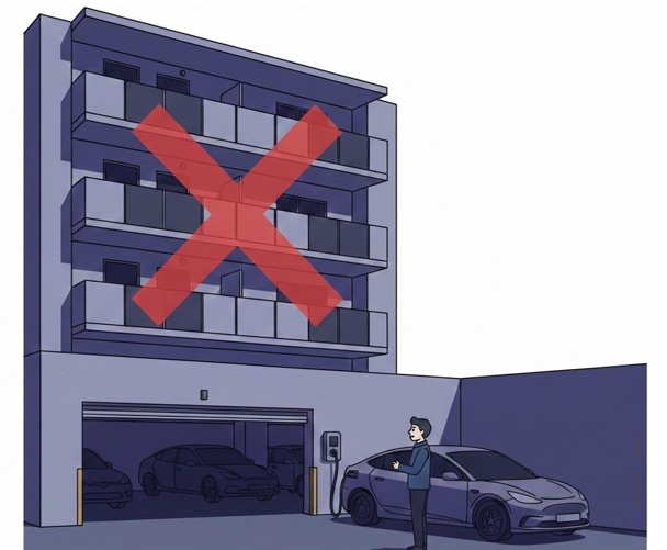 盲点⑤:「賃貸・集合住宅」での充電工事の壁