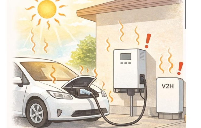 ポイント⑤：「高温環境」での充放電を避けているか？