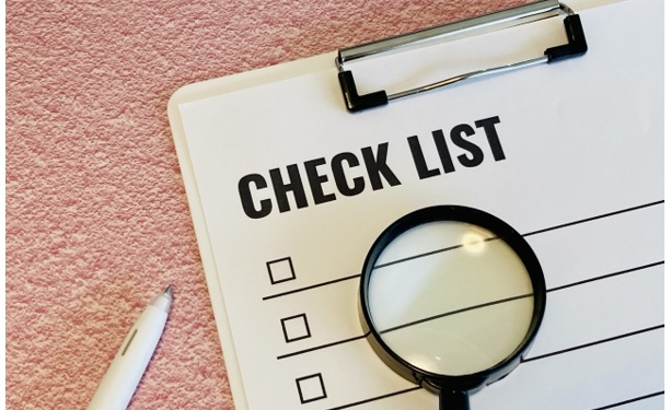 今日からできるチェックリスト