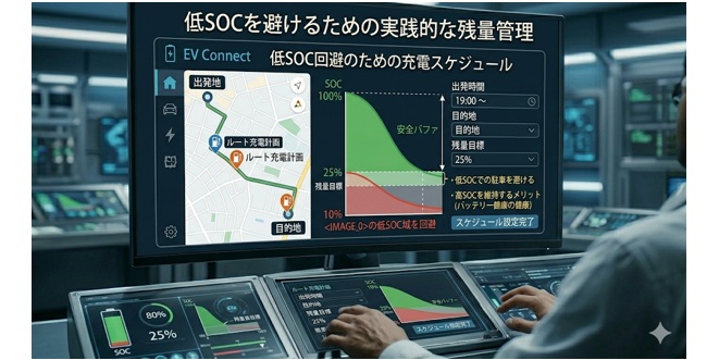 低SOCを避けるための実践的な残量管理