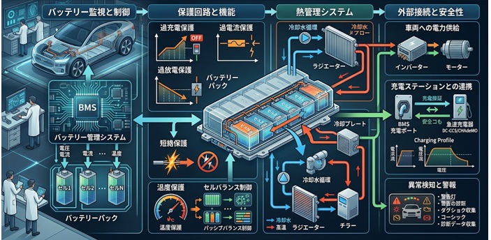 EVの「バッテリープロテクション」の全体像