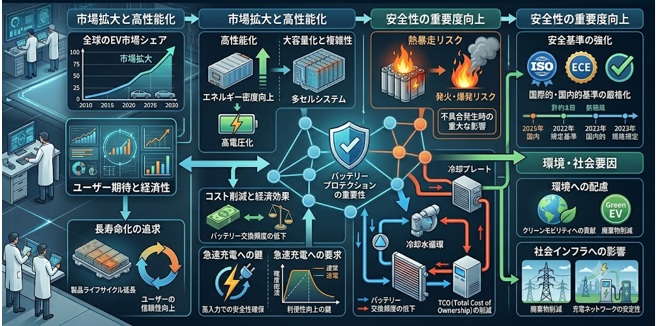 EVの「バッテリープロテクション」が重要視される背景
