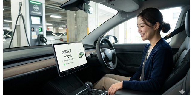 「過充電は自動で防止される」