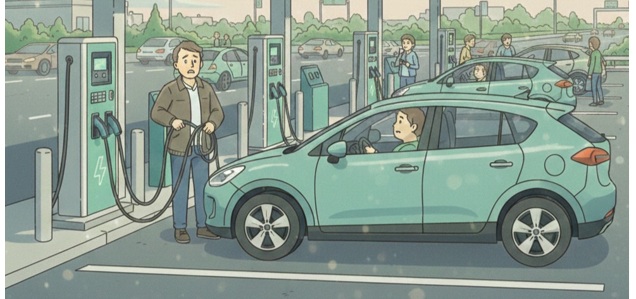 外で充電しないことで生じる「不安」