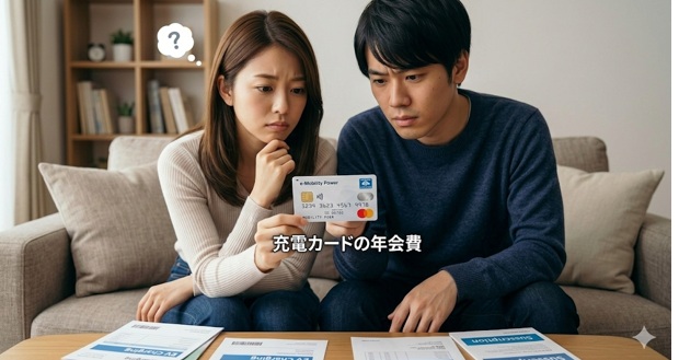 EVユーザーが気づく充電カードの年会費|EVの充電コストの現実