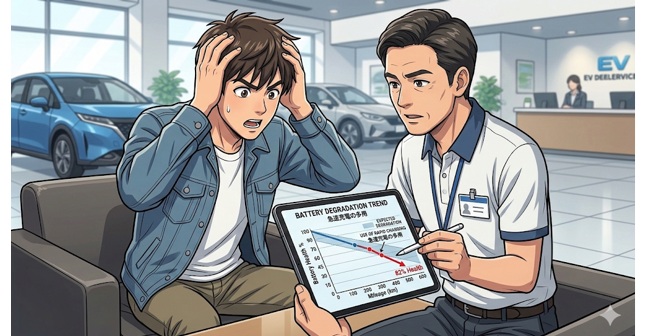 「急速充電がバッテリーに悪い」と知らない