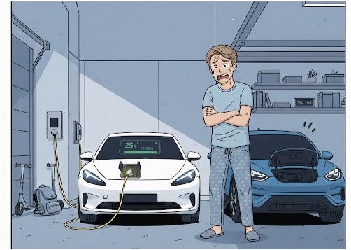 トラブル④:「充電中にEV車を使いたい」衝突