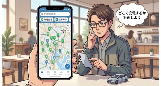 「EV充電計画アプリ」を使い始める
