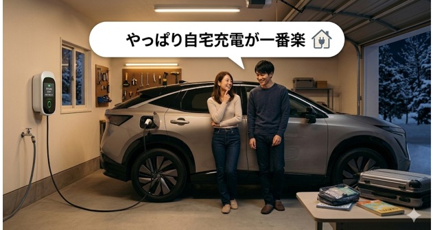 「自宅充電の価値」を再認識