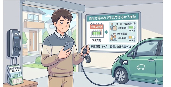EVは自宅充電だけで十分？リアルな充電生活