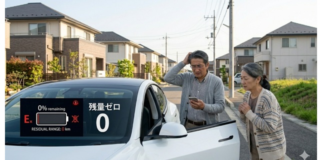 EVの「電欠」トラブルとは？