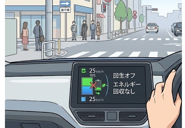 EVは回生ブレーキを使わないと電費はどれくらい悪化？影響と理由を解説 