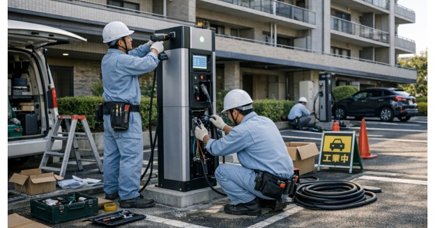 マンションにEV充電設備を導入する方法