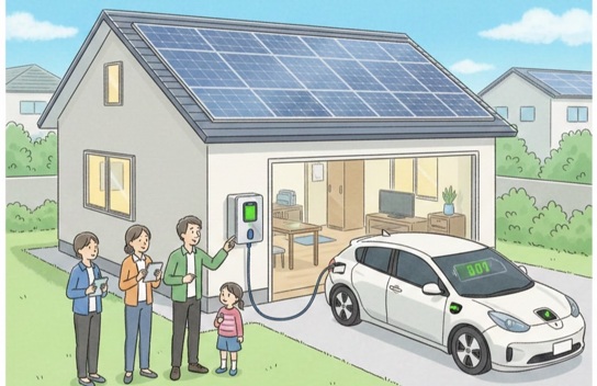 瞬間③:「友人宅のV2H」を見た時