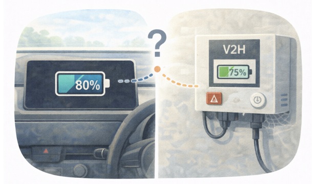 ヒューマンエラー④:「バッテリー残量の見誤り」