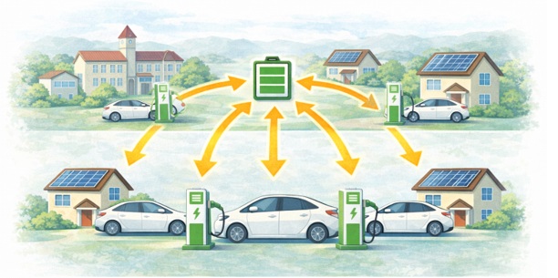 トレンド②:地域電力化──EVが地域の電源に