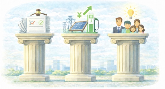 地域電力化の実現への3つの条件