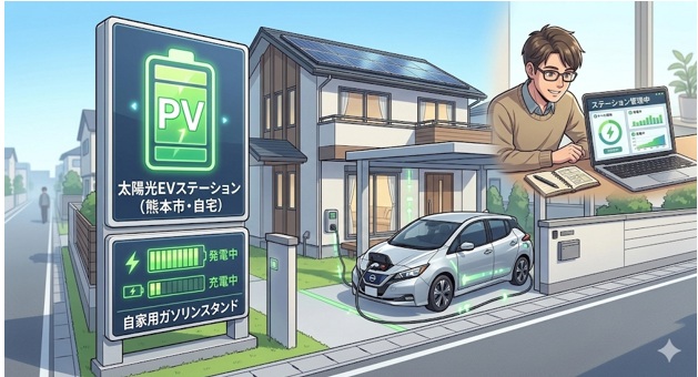 太陽光発電のある家がEVのガソリンスタンドになる理由|自宅充電のメリット